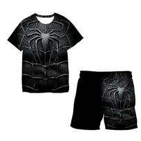 Žmogus-voras Korėjietiški vaikiški drabužiai berniukui Grafinis T-shirt 3D spausdinimas Kūdikių mergaitės drabužiai Berniukų vaikų rinkinys Šeimos derantys drabužiai 100 oranžinė