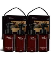 Hetras Beauty Kvepiantis Muilas Burbuliukais Didelės Talpos Rankų Ploviklis 515ml 4 Vienetų Rinkinys Bamshell/HOTELWOOD black