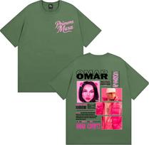 Omar Courtz Primera Musa Graphic T Shirt Men Women Clothing Hip Hop Fashion Tshirt Harajuku Casual Cotton Short Sleeve Tshirts 3XL pink