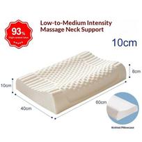 Natūralaus latekso pagalvė Ortopedinė kaklo atrama suaugusiems Miego pagalba Pagalvės šerdis Sveika gimtadienio dovana ir būtinas namų daiktas Regular B 10cm beige