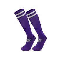 World Cup Professional Football Socks Stockings Men'S Towel Bottom Sweat-Absorbing Non-Slip Knee Socks Sports Football Socks s (suitable for shoe sizes 28-33) šviesi violetinė