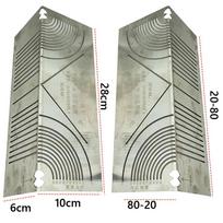 90° Angle & Arc Marking Tool Pipe Cutting Guide Precision Steel Pipe Bend Marking ToolLine Drawing Tool for Welding Metalworking