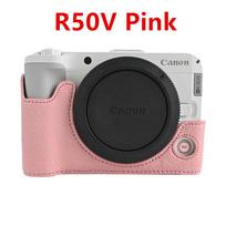 Kameros pusė dėklui Canon EOS R50V R50 R10 200D 200DII PowerShot V1 SX70HS Apatinis baterijos atidarymo dangtelis PU oda
