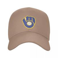 Brewers Sports Beisbolo kepuraitė Nauja kepurė Paplūdimio krepšys Prabangi kepurė Unisex kepurės Moteriškos blue