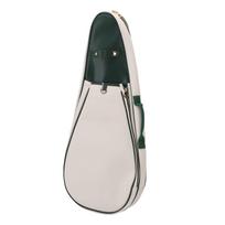 Tennis Racket Bag with Shoe Bag Roomy Lightweight Badminton Kitbag Badminton Racquet Bag Sport Equipment white