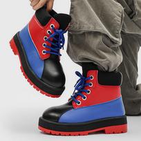 39-45 Aukštos kokybės vyriški batai Madingi aukštakulniai batai Trend Universalūs rudens žiemos vyriški batai Tooling Laisvalaikio batai Botas Hombre 39 red