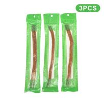 Natūralus Miswak dantų šepetėlis Peelu lazdelė Žolinis dantų valiklis Vakuuminėje pakuotėje gaiviam kvapui Burnos higienai 3Pcs green
