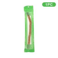 Natūralus Miswak dantų šepetėlis Peelu lazdelė Žolinis dantų valiklis Vakuuminėje pakuotėje gaiviam kvapui Burnos higienai 1Pc green