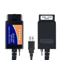 100% PIC18F25K80 Chip USB ELM327 V1.5 OBD2 Diagnostic Scanner ELM 327 V1.5/1.5 USB Switch CA/MS CAN For Forscan OBDII Code Reade ELM327 USB Switch black