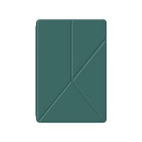 Magnetinis dėklas, skirtas Samsung Galaxy Tab S9 S10 FE S7 S8 Plus S9FE S7FE S9+ S8+ S8 S9 S10 Ultra Planšetinio kompiuterio stovas, išmanusis apvalkalas, dangteliai Tab S7 FE 12.4 in tamsiai žalia spalva
