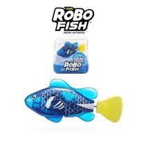 ZURU Robo Alive Žuvis Robotinė Plaukiojanti Žuvis Aktyvuojama Vandeniu blue