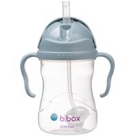 b.box Straw Mug leak-proof drinkable from any angle baby gift official product sippy cup (Ocean 1 piece (x 1))