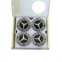 4 vnt. 75 mm plaukiojančio ratlankio centrinio dangtelio apdaila Mercedes-Benz AMG B/C/E/S klasės a C200L GLC GLK CLA automobilių aksesuarams CM1