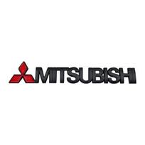 Automobilio raidės lipdukas Galinio buferio ženklelis Galinės bagažinės emblema Mitsubishi Evolution Lancer Grandis Outlander Triton Pajero ASX LK2 matinė juoda spalva