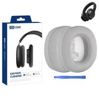 XDcase Pakaitinės ausinės pagalvėlės, skirtos JBL Live 650BTNC / 660NC / E65BTNC / Duet NC, minkšti ausų gaubteliai su atidarymo įrankiu For JBL Live 650BTNC / 660NC / E65BTNC / Duet NC tamsiai pilka spalva