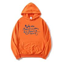 KAROL G NO ME ARREPIENTO DE SENTIR TANTO Hoodies Ilgomis Rankovėmis Laisvalaikio Unisex Gatvės Stiliaus Su Gobtuvu Madingas Moteriškas Džemperis Su Spaudiniais Viršutiniai Drabužiai M oranžinė