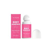 JAYSUING Roll-On Body Glue Gentle Anti-Flash Adhesive Tape Alternative Secure Clothing Invisible Skin-Friendly Easy Application white