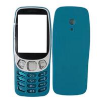 Pilnas Korpusas Mobiliajam Telefonui Nokia 3210 4G (2024 m) Su angliško klaviatūros remonto dalimis Blue (A)