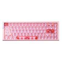 ATKRS6Air Magnetic Axis Keyboard RT Customizable Gaming Mechanical Keyboard Wired Hot-Swappable Office Valorant 68-Key RS6Air Pink Ice Blade Switch rožinė