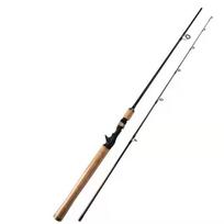Carbon Fiber Fishing Rod Fast Action Lightweight Pike Bass Spinning Casting Lure Pole for Freshwater Saltwater Fishing A10 black