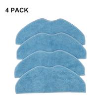 For EZVIZ RE4 / RE4 Plus / RE5 / RE5 Plus Vacuum Cleaner 4/10 Pcs Mop Cloths Vacuum Cleaner Accessories Kits Spare To Replace gray