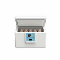 Automatinis kiaušinių inkubatorius Suprogramuoti inkubavimo režimai Skaitmeninis Paukščių Dvigubas maitinimo šaltinis Waterbed SinglePower 10 Eggs gray