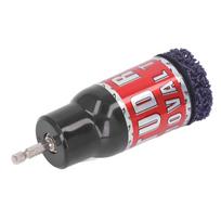 Stud Rust Removal Tool Wheel Hub Cleaner for 1/2in Impact Wrenches Electric Drill Cleaning Tool gray