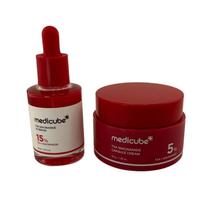 Medicube Tranexamic Acid Spot Toning Set — Dark Spot & Tone-Correcting Serum + Cream for Fade Hyperpigmentation, Even Skin Tone, Korean Skincare