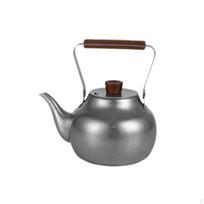 Retro Stainless Steel Teapot | Removable, with Strainer, for Kitchen gray