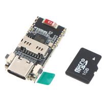ESP32 C6 kūrimo plokštė 0,96 colio LCD ekranas C tipo prievadas Didelis suderinamumas pradedantiesiems DIY IoT programavimo projektams A2 with SD card