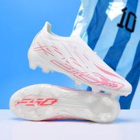 F50 Vyriški Pasaulio taurės FG Futbolo Batai - Lengvi, Kvėpuojantys, Be raištelių, Dirbtinei & Natūraliai Žolei Size 41