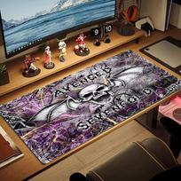 Avenged sevenfold Color Mouse Pad Large Gaming Table Cushion Non-slip Laptop Tablet Big Mousepad XXL Mat Mini PC Playmat With Lock edge 50cmx100cm(19.6x39.4inch)