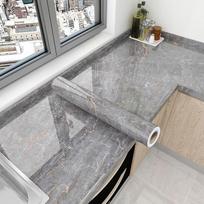 Virtuvės specifinės vandeniui ir riebalams atsparios lipdukai Aukštai temperatūrai atsparios Ugniai atsparūs tapetai Stalviršio sienos Drėgmei atsparūs Lengvas montavimas 60cm wide * 2m gray