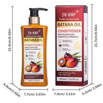 500 ml Batana aliejaus šampūno ir kondicionieriaus rinkinys drėkinančiai priežiūrai, plaukų minkštinimui ir sausumo bei šiaušimosi mažinimui Conditioner 500ml