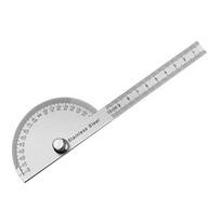 Caliper Stainless Steel 180 Degree Protractor Angle Ruler Protractor Adjustable Protractor Type A