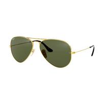 RayBan Ray-Ban Classic Aviator Sunglasses Gold Unisex Aviator Sunglasses Unisex Pair Pair gray