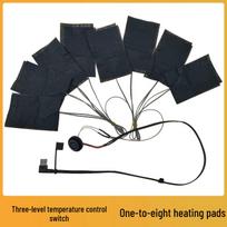 Shawl Clothes Heating Pad with Three-Level Temperature Control & USB Connection gray