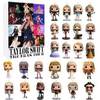 Kalėdinė Taylor Swift staigmena, mielas mini figūrėlės kuprinės dekoravimo pakabukas, kalėdinė staigmenų dėžutė