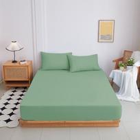 Užvalkalas su guma, vienspalvis, čiužinio apsauga, viengulei, dvigulei, karališko dydžio lovai, 100% medvilnė 2xPillowcases white