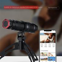 A23I-Bird Watching Telescope Camera Astronomical Telescope Dedicated Wifi Connection Phone 2MP HD Electronic Eyepiece black