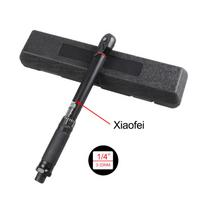Quick Release Torque Wrench Set 14 Inch 12 Inch Drive Adjustable with Case Suitable for Car and Machine Repair 1percent4Inch black