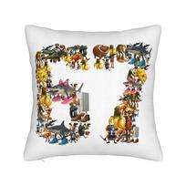 67 Six Seven Italian Brainrot Meme Pillowcase Doublesided Printing Polyester Cushion Cover Decor  Pillow Case Cover 30x30cm 12x12in white