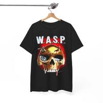 WASP Winged Assassins Tour Vintage Design Tee Band T shirt Size XL 4XL black