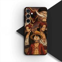 Raudoni Plaukai One Luffy Pieces Shanks Silikoninis Telefono Dangtelis Xiaomi Poco C75 C65 C71 C85 X7 X6 M7 F7 F8 Ultra F6 Pro Minkštas Dangtelis Poco X6 Pro brown