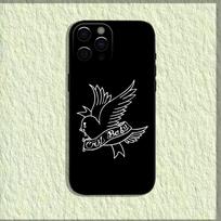 L-Lil Peep Cry Baby dėklas telefonui iPhone 16,15,14,13,12,11,Pro,X,XS,Max,XR,Plus,Mini Minkštas juodas dangtelis iPhone15pro