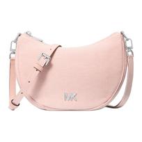 Michael Kors MK Kyla Logo Fabric Tote Shoulder Bag Small Women Bags Light-Pink 32S5S8QU5C-653 Shopping Bag Set(Basic Set+Shopping Bag) white