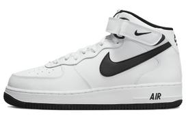 Nike Air Force 1 Mid Balti Juodi 2023 DV0806-101 42.5 white