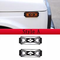 Skirta LADA NIVA 4X4 2009-2019 Aliuminio Lydinio Automobilio Žibintų Apsauginis Dangtelis Posūkio Signalo Rūko Žibinto Apsauginis Dangtelis Automobilio Aksesuarai red