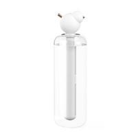 Compact Bedroom & Car Humidifier with Night Light & Silent Spray balta