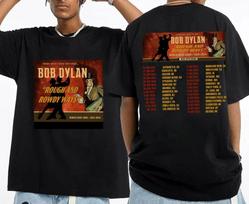 Bob Dylan Rough and Rowdy Ways World Wide Tour 2026 shirt L brown